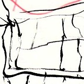 ohne titel, 2023, mischtechnik auf papier, 29,7x42 cm, copyright vg bildkunst + axel hptner